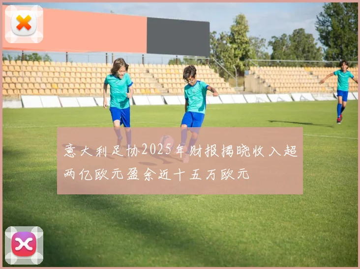 意大利足协2025年财报揭晓收入超两亿欧元盈余近十五万欧元